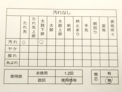 平和屋着物◎六通柄袋帯 唐織 花詩集 銀糸 逸品 CAAF5976oy