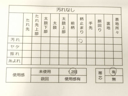 平和屋着物◎佐賀錦 六通柄袋帯 唐織 草花文 金糸 逸品 CAAI0032oy