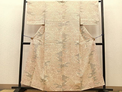 平和屋着物■上質な紬 吉祥文 逸品 BAAI8711ip