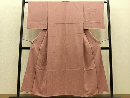 平和屋着物■付下げ　刺繍　地紙花文　逸品　BAAI8705ip