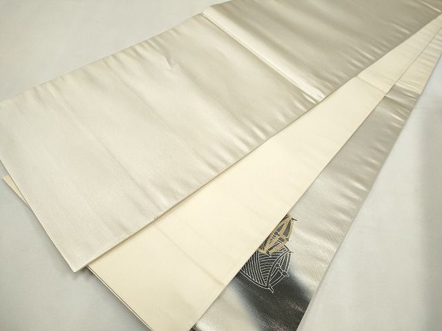 平和屋着物◎太鼓柄袋帯 糸巻き文 金彩 逸品 CAAG6544ou