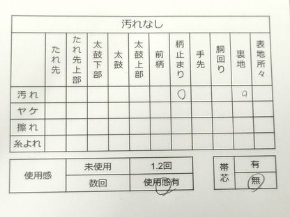 平和屋着物◎六通柄袋帯 唐織 切嵌花丸文 銀糸 逸品 CAAG6528ou