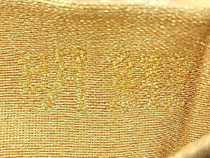 平和屋着物■六通柄袋帯 明綴 慶長金文様 金糸 逸品 BAAJ5826ea
