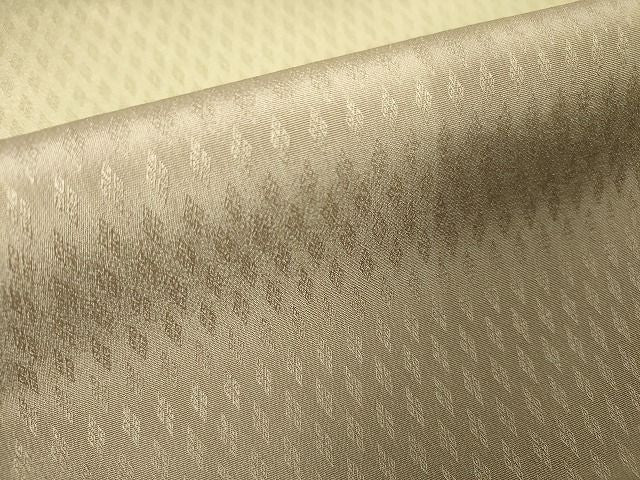 平和屋本店●極上　伝統工芸士　曽根武勇　お召　菱地紋　逸品　DZAA2126kh4