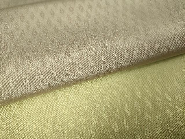 平和屋本店●極上　伝統工芸士　曽根武勇　お召　菱地紋　逸品　DZAA2126kh4