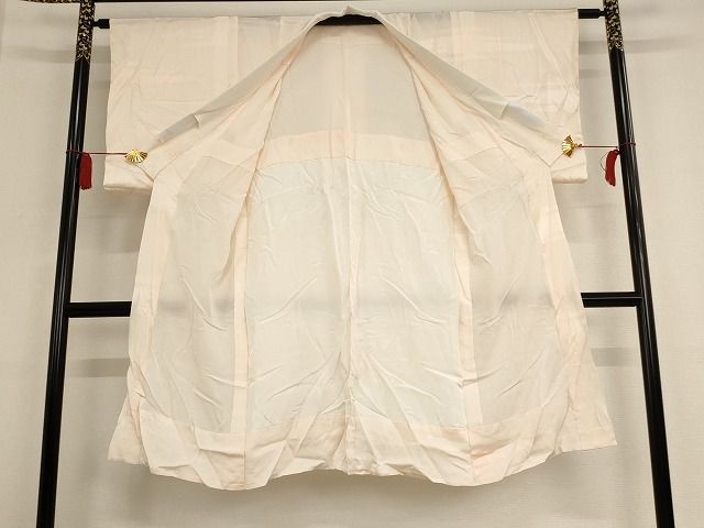 平和屋着物■長襦袢　無双仕立て　霞地紋　暈し染め　正絹　逸品　AAAK2302Aja