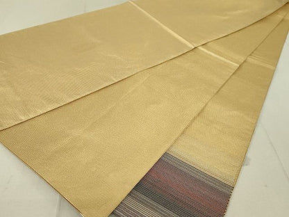 平和屋着物■太鼓柄袋帯 切嵌文様 金銀糸 逸品 DAAI1602jm