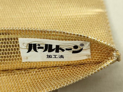 平和屋着物■太鼓柄袋帯 切嵌文様 金銀糸 逸品 DAAI1602jm