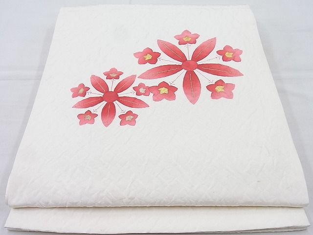 平和屋着物◎太鼓柄袋帯 ふくれ織 沢瀉 金彩 逸品 BAAJ5468ns