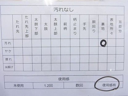 平和屋着物◎六通柄袋帯 唐織 色紙花鳥文 金糸 逸品 BAAJ5483ns