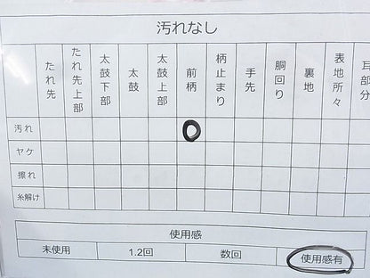 平和屋着物◎六通柄袋帯 唐織 吉祥花丸文 銀糸 逸品 BAAJ5551ns