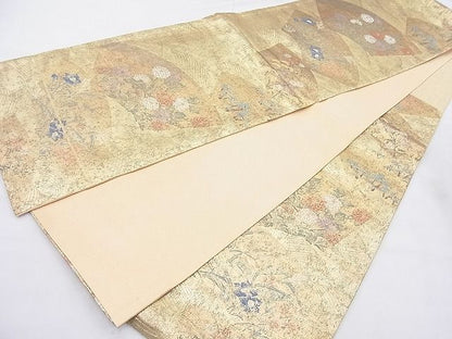 平和屋着物◎六通柄袋帯 琳派名画集 金糸 逸品 BAAJ8360ns