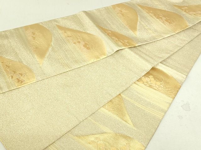 平和屋着物■六通柄袋帯 琳派山景文 金糸 逸品 DAAH6366sf