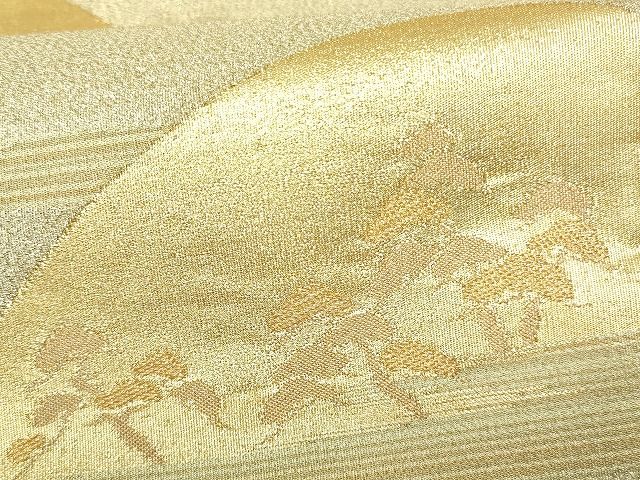 平和屋着物■六通柄袋帯 琳派山景文 金糸 逸品 DAAH6366sf