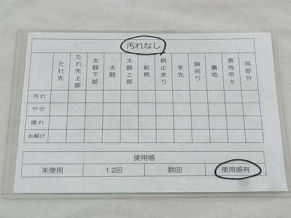 平和屋着物◎佐賀錦 六通柄袋帯 エ霞地紙花文 金糸 逸品 BAAJ3288if