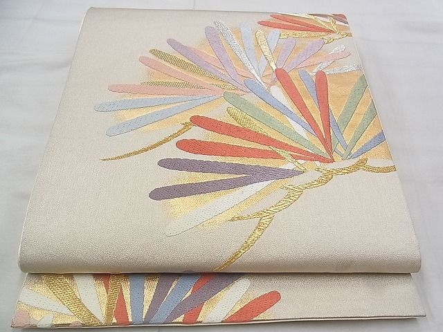 平和屋着物◎六通柄袋帯 唐織 古都 金銀糸 逸品 BAAJ3291if
