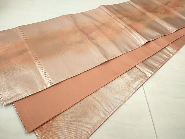 平和屋着物◎六通柄袋帯 箔化遊 金彩 引箔 逸品 CAAE7527in