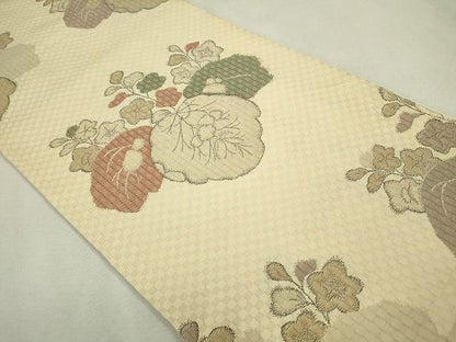 平和屋着物◎全通柄 本袋帯 三風景 逸品 CAAE7564in