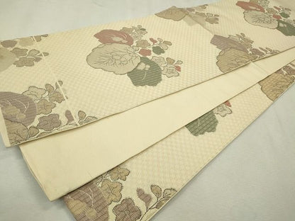 平和屋着物◎全通柄 本袋帯 三風景 逸品 CAAE7564in