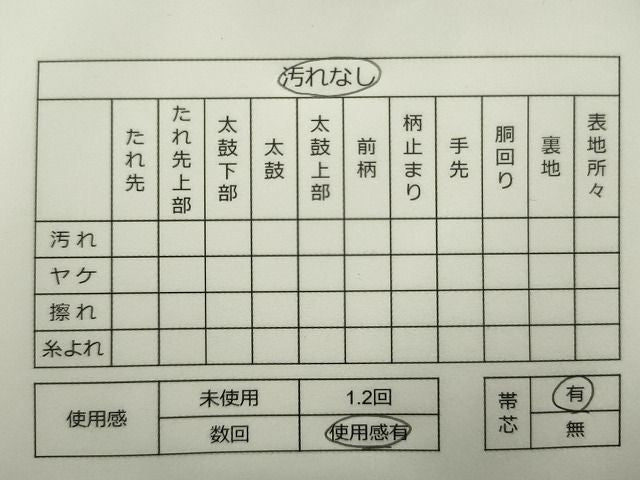平和屋着物◎佐賀錦 六通柄袋帯 鼓舞花文 金糸 やまとオリジナル 逸品 CAAE7595in
