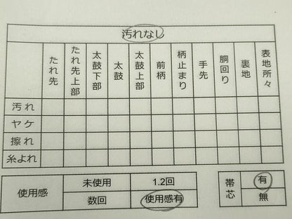平和屋着物◎全通柄袋帯 綴れ 色紙重ね文 銀糸 逸品 CAAH5747in