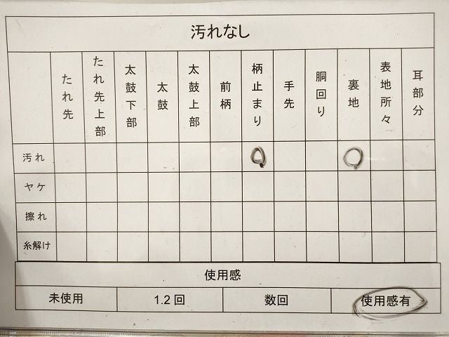 平和屋着物◎六通柄袋帯 ふくれ織 正倉院裂型 銀糸 手引箔 逸品 DAAI3090ya