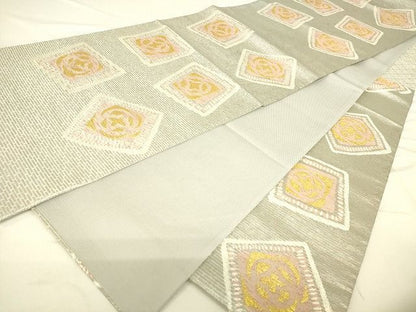 平和屋着物■六通柄袋帯　彩華　金糸　逸品　DAAG9995op