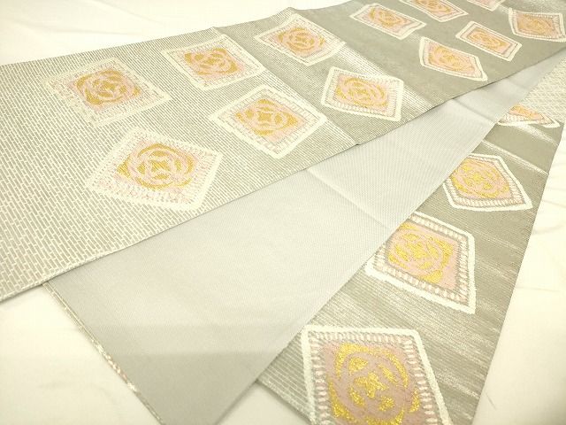 平和屋着物■六通柄袋帯　彩華　金糸　逸品　DAAG9995op