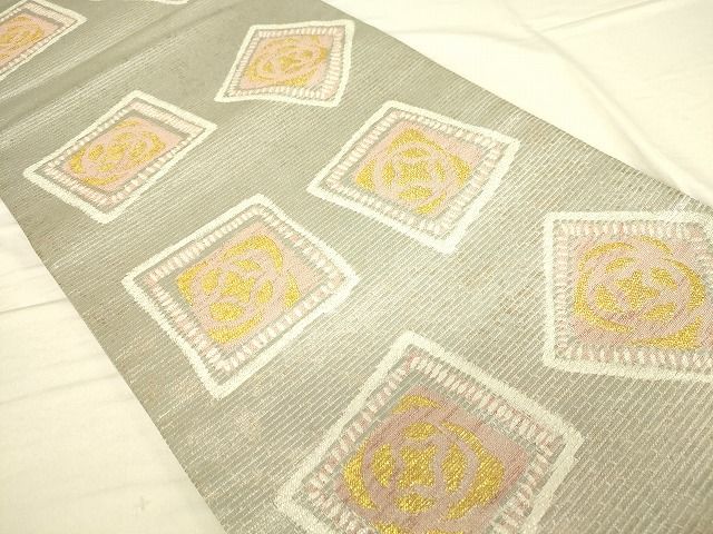 平和屋着物■六通柄袋帯　彩華　金糸　逸品　DAAG9995op
