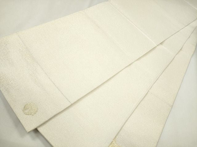 平和屋着物■太鼓柄袋帯 綴れ 霞文 金銀糸 逸品 未使用 CAAG2966eg