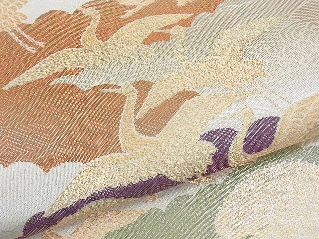 平和屋着物◎佐賀錦 六通柄袋帯 華雅文様 九百錦 逸品 BAAJ8955qt