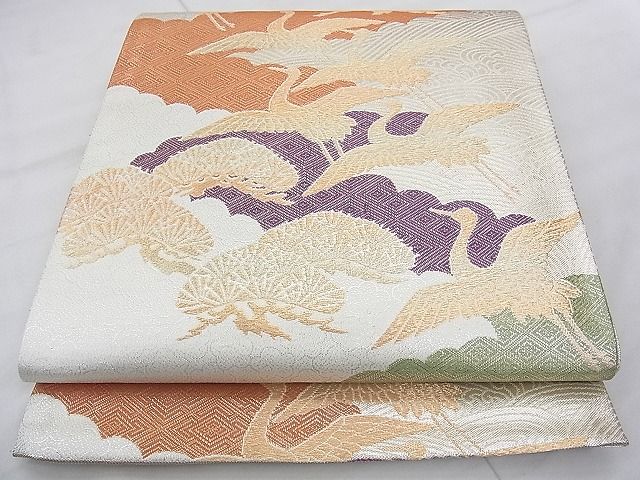 平和屋着物◎佐賀錦 六通柄袋帯 華雅文様 九百錦 逸品 BAAJ8955qt