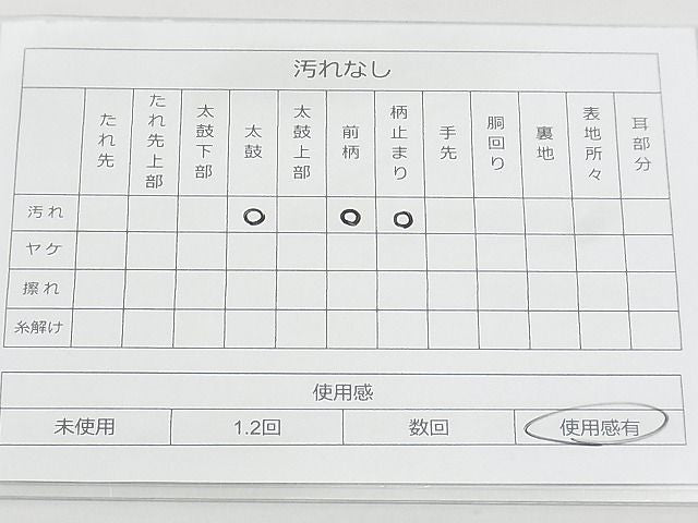平和屋着物◎太鼓柄袋帯 ふくれ織 花唐草文 金彩 逸品 BAAJ8970qt