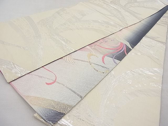 平和屋着物◎両面六通柄袋帯 鳳凰吉祥文 金銀糸 逸品 BAAJ6953sa