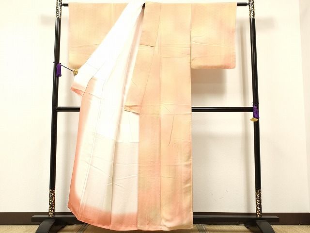 平和屋着物■付下げ　青海波地紋　暈し染め　逸品　CAAH4319id