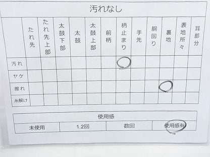 平和屋着物◎六通柄袋帯 唐織 正倉院裂段文 金糸 逸品 BAAJ6899cm