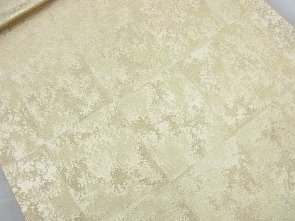 平和屋着物◎六通柄袋帯 霞文 金糸 逸品 BAAJ9768cm