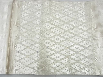 平和屋着物◎太鼓柄袋帯 唐織 名勝 金銀糸 逸品 BAAJ9781cm