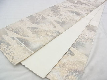 平和屋着物◎六通柄袋帯 唐織 京洛錦 弐拾引箔 逸品 BAAJ9365if