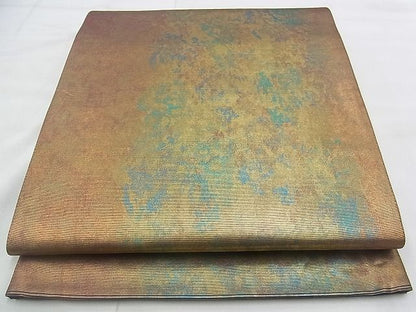 平和屋着物◎六通柄袋帯 霞文 引箔 逸品 BAAK0145if