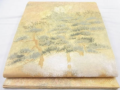 平和屋着物◎六通柄袋帯 ふるさと 金糸 引箔 逸品 BAAJ8390ns