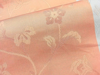 平和屋着物◎全通柄袋帯 ふくれ織 花鳥唐草文 逸品 BAAK5035ns