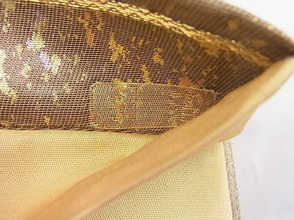 平和屋着物◎六通柄袋帯 近江の春 金糸 引箔 逸品 BAAK5062ns