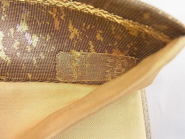 平和屋着物◎六通柄袋帯 近江の春 金糸 引箔 逸品 BAAK5062ns