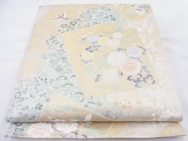 平和屋着物◎六通柄袋帯 唐織 古都浪漫 九百錦 引箔 逸品 BAAK5113ns