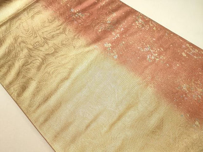平和屋着物◎六通柄袋帯 霞文 金彩 逸品 CAAH5619qe