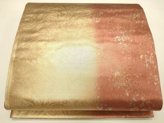 平和屋着物◎六通柄袋帯 霞文 金彩 逸品 CAAH5619qe