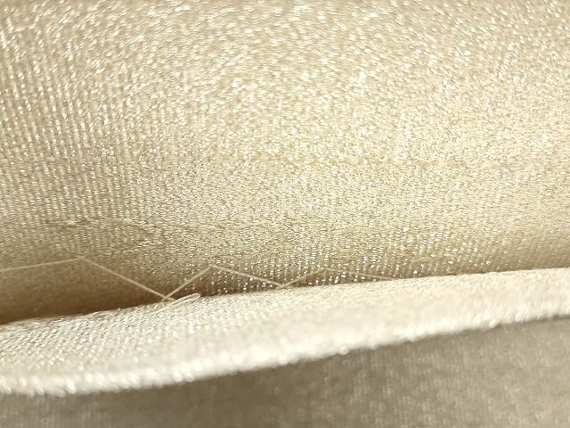 平和屋着物■太鼓柄袋帯 綴れ 天井花丸文 金銀彩 逸品 CAAG3061eg