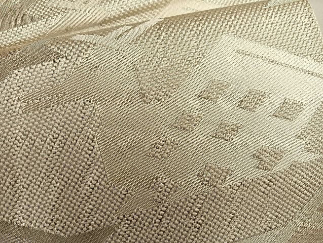 平和屋着物◎六通柄袋帯 有栖川文様 銀糸 逸品 BAAJ2615du