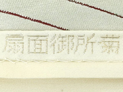 平和屋着物◎六通柄袋帯 地紙花唐草文 金銀糸 逸品 DAAI2519ox